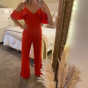 Strut & Bolt Red Jumpsuit